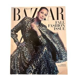 Harper's Bazaar Magazine  - September 2019 - Christy Turlington Cover -